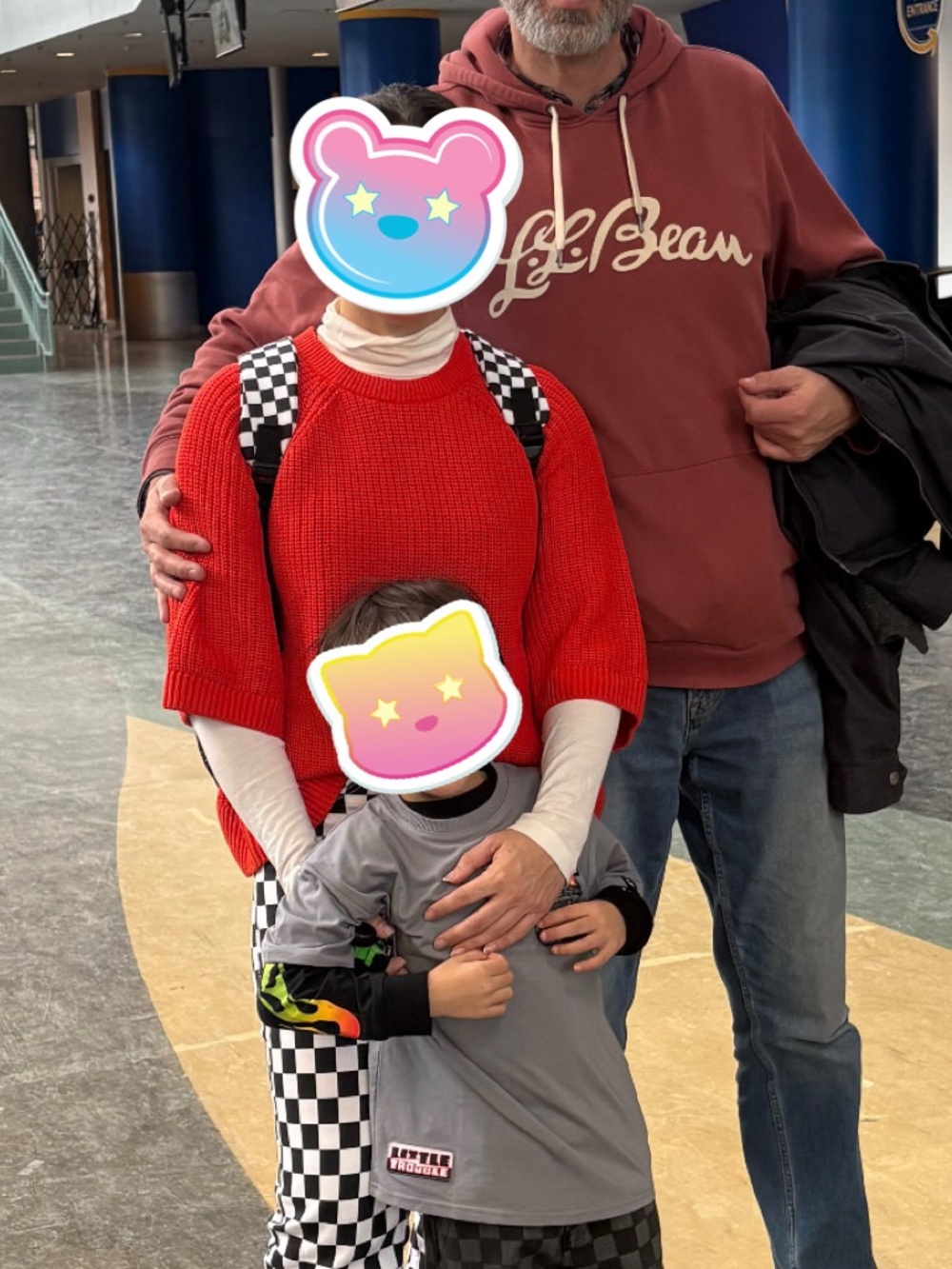 H&M Orange Red Monster Jam Truck Knit Sweater